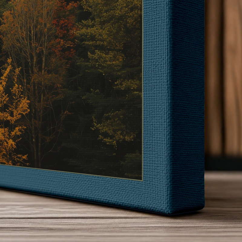 Print, 36x24 - 91.4 x 61.0 cm, Teal Border