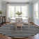 Kinslee Striped Indoor / Outdoor Rug