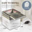 Wood Square Tissue Box Cover