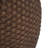 Faux Rattan Side Table