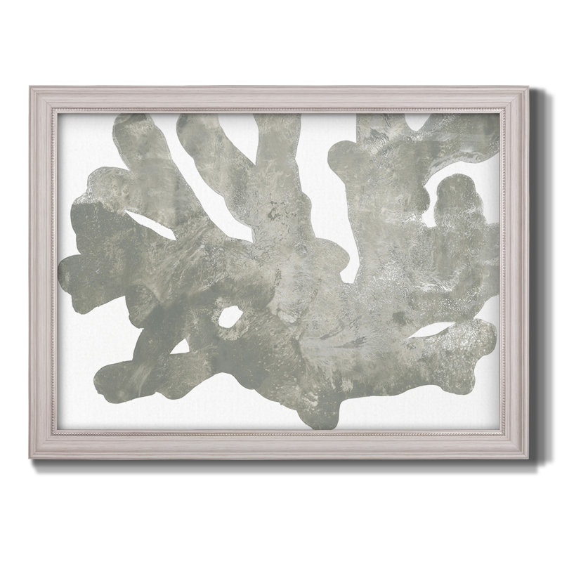 Pierre Macro Corail IV, H 23 po x l 32 po x P 2,5 po, Toile avec cadre brun