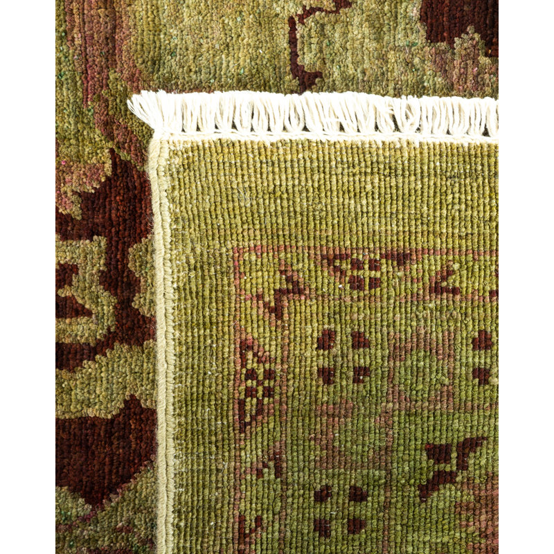 Kendyll One-of-a-Kind 8 X 10 2010s Wool Area Rug in Grey