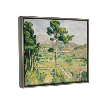 Art mural sur toile de paysage champêtre