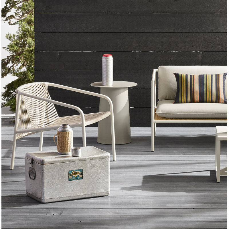 Lookout Outdoor Lounge Chair, Carbon