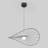 Kalev 1 - Light Matte Black LED Sphere Pendant