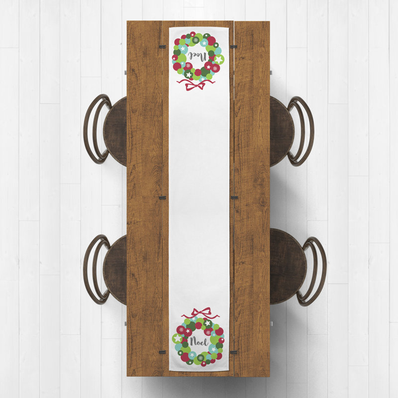 Carnes Noel Wreath Runner, 90" L x 16" W