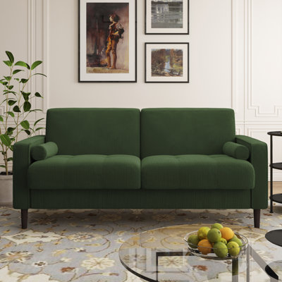 Carmelinda 157Cm Square Arms Sofa