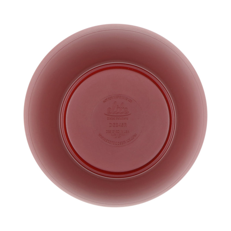 Maya 4.75" Melamine Round Bowl, Red