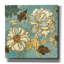  «Sophias Flowers Blue 1» par Wild Apple Portfolio, art mural sur toile, 37 po x 37 po-2034364666