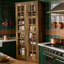 Armoire de rangement haute, garde-manger spacieux, armoire de cuisine