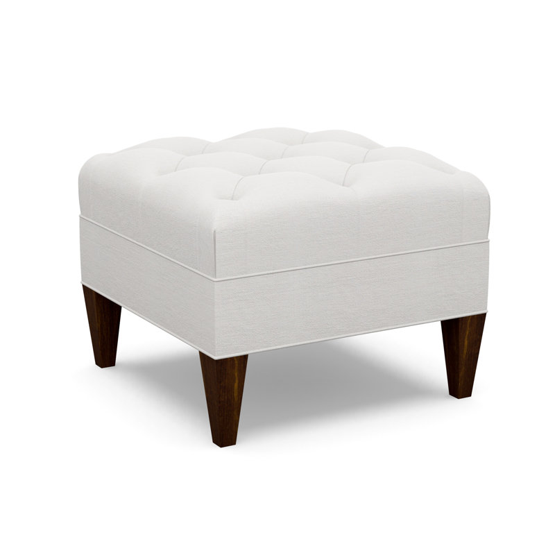 Square Ottoman, Walnut, 9637-80