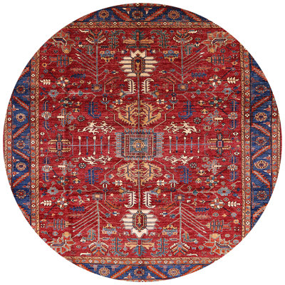 Tapis oriental rouge / bleu / crème Harmonsburg