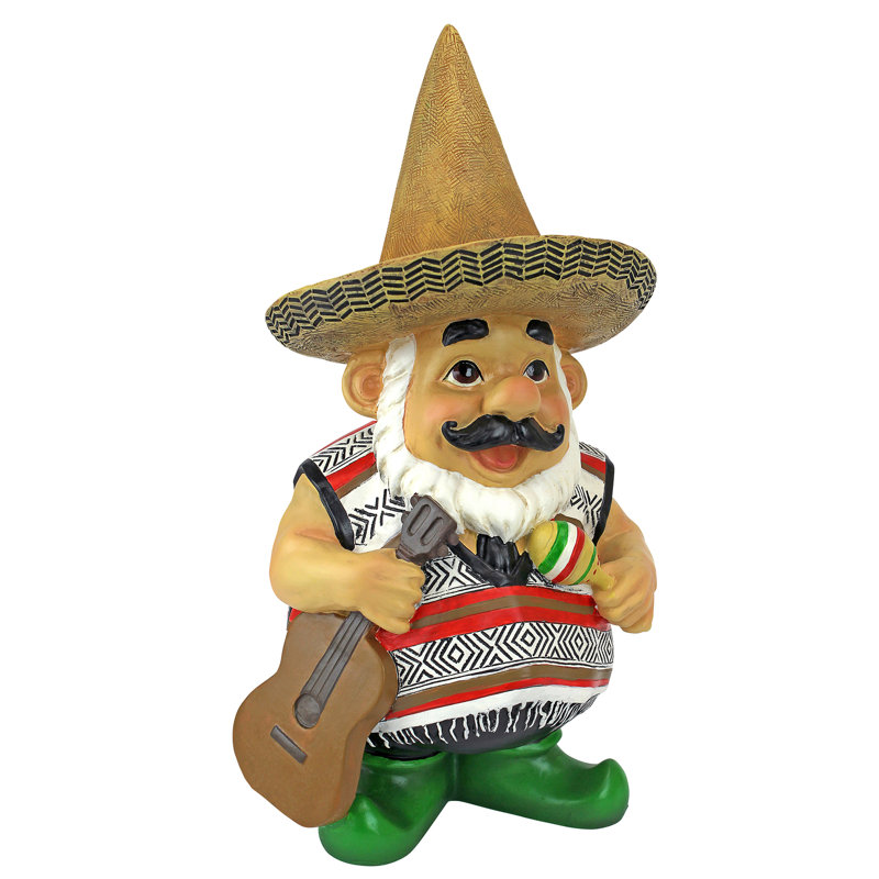 Pancho the Mariachi Garden Gnome Statue