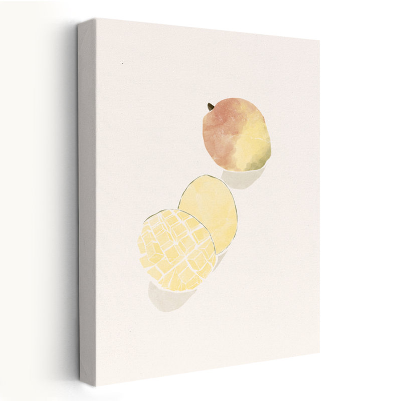 Mangue tropicale - nature morte, cuisine, fruits, art tropical, H 60 po x l 40 po