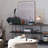 Long Wood and Metal 3-Tier Modern Shelf