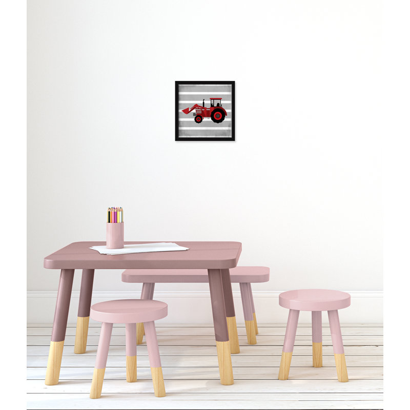 en adhésif rouge 3 pi, Encadré de boîte noir, H 12 po x l 12 po x P 1,18 po