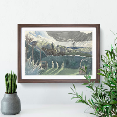 Landscape by Paul Nash - Picture Frame Painting on MDF