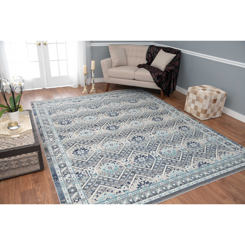Morvant Southwestern Indoor Rug, Rectangle 3'11" x 5'9"