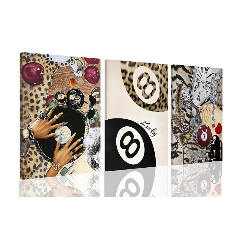 3 Piece Wrapped Canvas Print