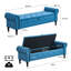 Banc de rangement rembourré 66,9 po-459562686