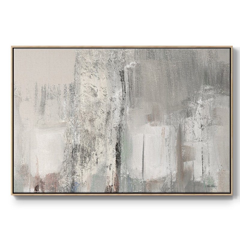" Glittering Shoreline ", H 17 po x l 25 po x P 2 po, Naturel