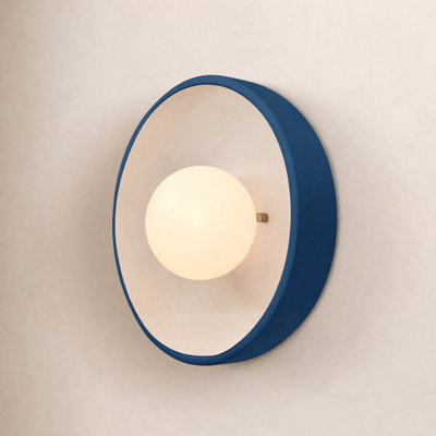 Ambiance - Flush Coupe ADA Wall Sconce - Antique Gold