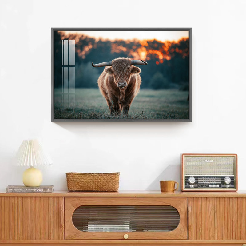 Animal - reproduction de cadre photo sur toile, L 24 po x H 16 po, Noir