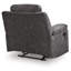 Fauteuil inclinable manuel avec éclairage DEL Beso Zero, gris anthracite