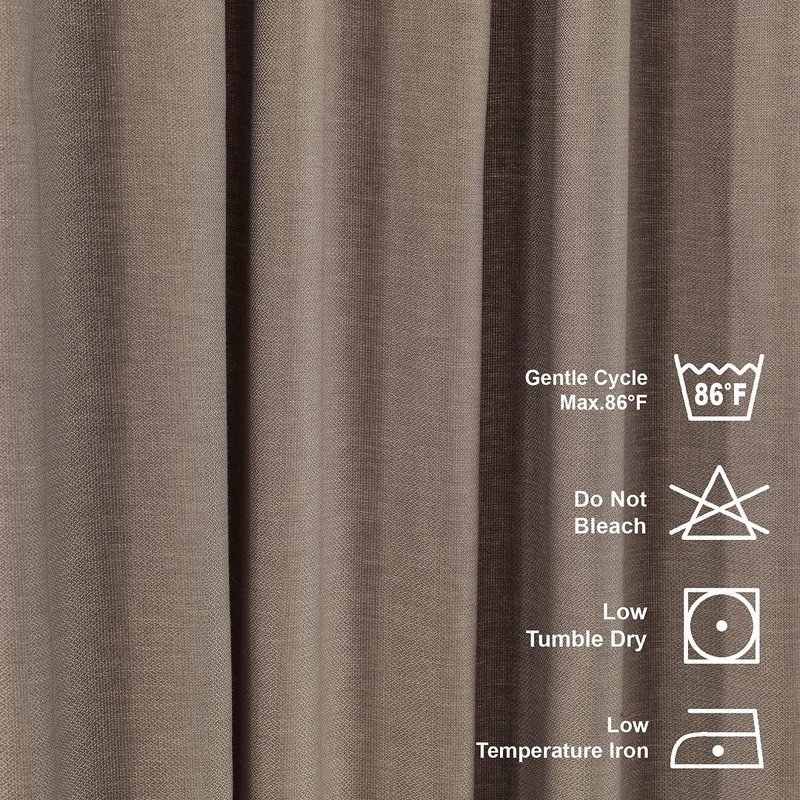Nappe en faux lin, 156 po x 110 po, Orge
