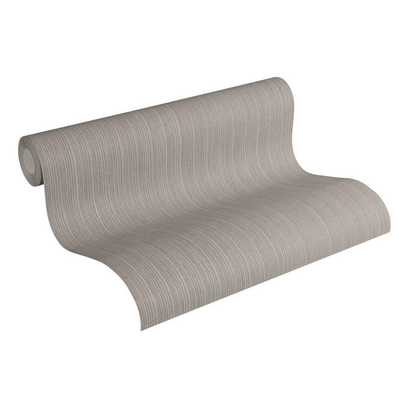 Papier peint texturé non tissé, Brun