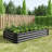 72.81In L X 35.62In W 12.16In H, Black Metal Raised Garden Bed, Vegetables, Flowers, Plants, - Rust, Open Base, Balance Drainage-52780422-52780419