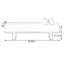 Banc rembourré en similicuir Nickolaos-1962360948