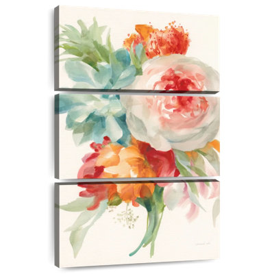 Harnek Garden Bouquet I Orange Red