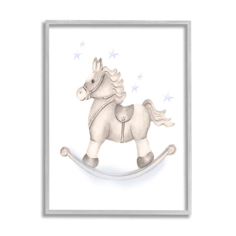Art texturé giclée Gentle Horse, H 14 po x l 11 po x P 1,5 po, Estampe numérique Farmhouse