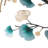 Glam Plants & Flowers Wall Decor on Metal