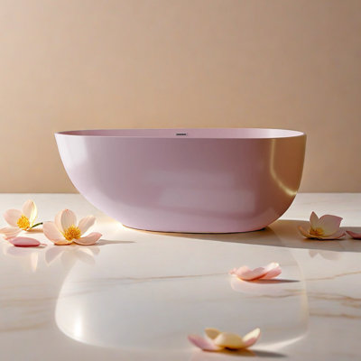 Modern Simple Creative Acrylic Bathtub 30 x 29.5 Bathtub