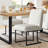 Cederick 4-Person Dining Set with Rectangular Table-101986282-101986287