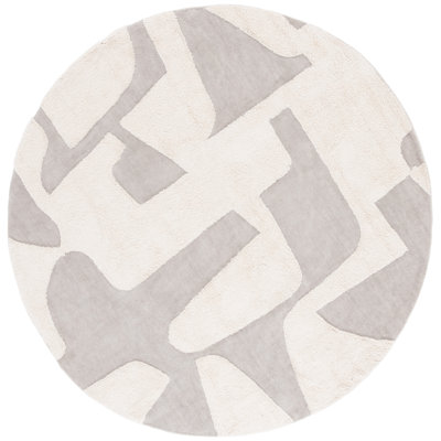 Jamuna Handmade Cotton Abstract Rug