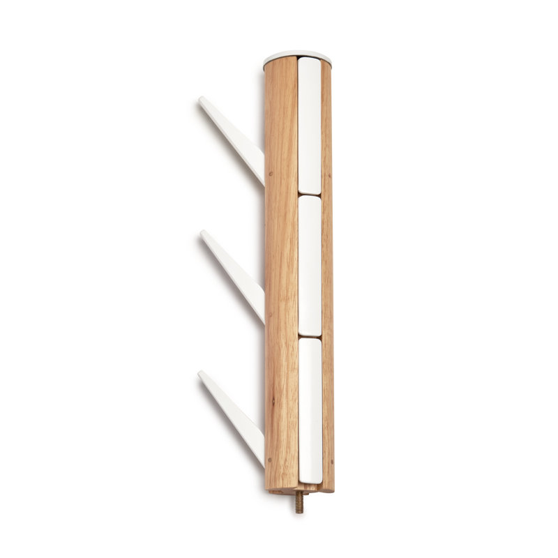 Flapper 9 - Hook Freestanding Coat Rack, Natural