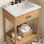 Modway Zaire 24'' Single Bathroom Vanity with Ceramic Top-94387549-94387550