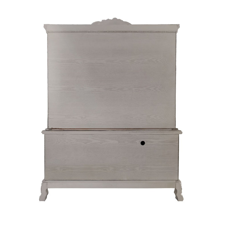 Bureau d'ordinateur et huche Vickrey
