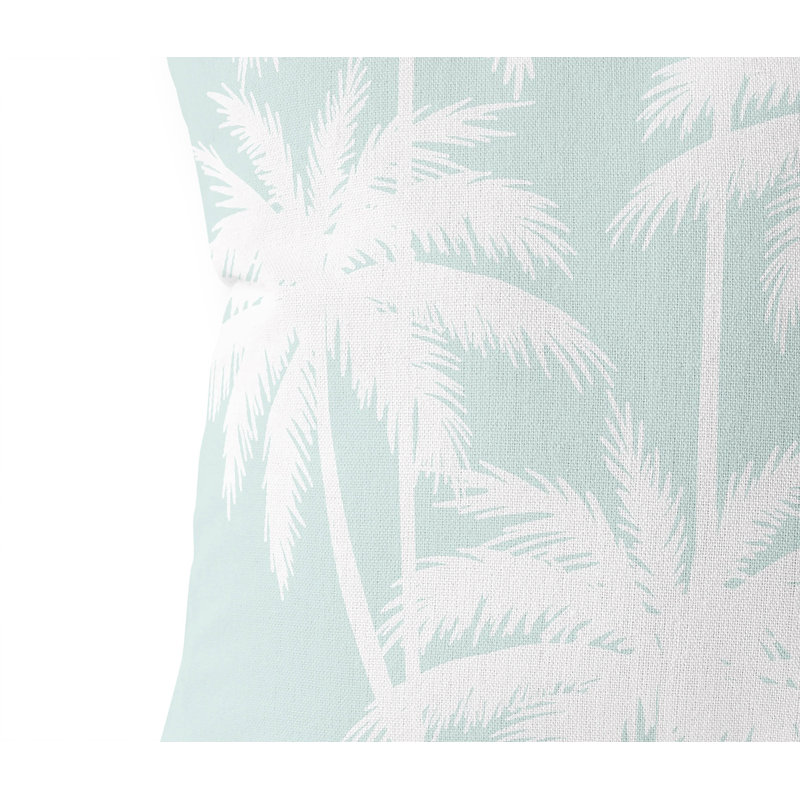 Palm Outdoor Pillow, 16"H x 16"W