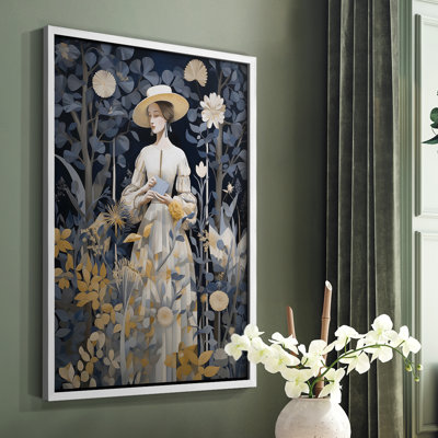 WOMEN Series DLX - reproduction encadrée de qualité supérieure - prête à être accrochée - aucun clou requis