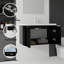 Meuble-lavabo flottant avec porte à fermeture en douceur, lavabo en céramique et fabrication en contreplaqué durable-131644743-131644749
