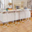 Console Table de canapé étroite avec pieds en métal stables Table d'entrée décorative derrière le canapé-1502945666