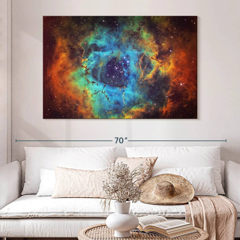 Oberle Celestial Nebula, 34" H x 51" W