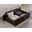 Lit plateforme avec rangement en bois massif Elliana-78803262-78803261