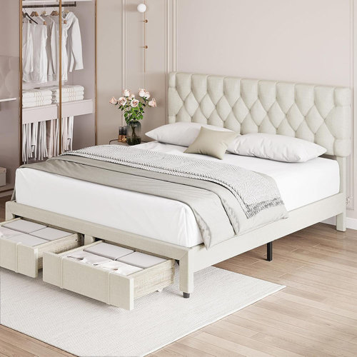 Wayfair | Full White Bed Frames You'll Love in 2023