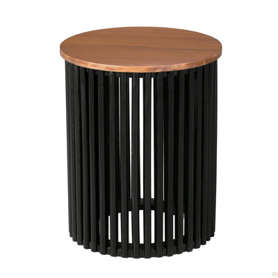 Acacia Solid Wood Side Table