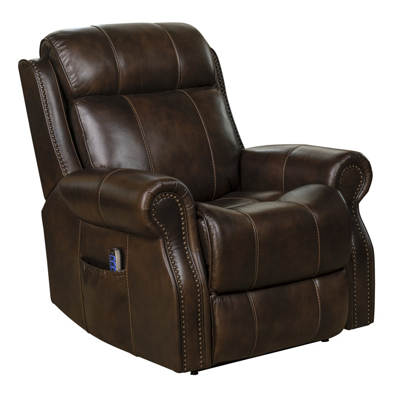 Andover Lift Assist Power Recliner, Brown